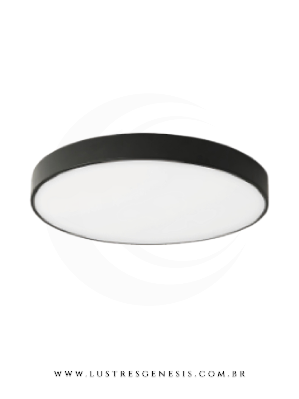 Plafon Moderno Ligna de Madeira - 65cm